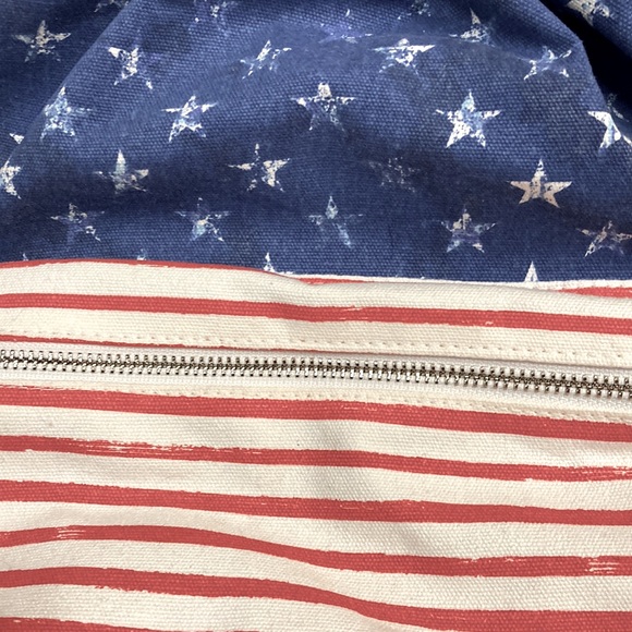 Stars and Stripes Backpack Purse - Picture 5 of 10